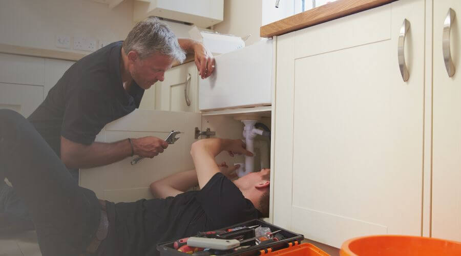 Professional burst pipe repair services in Clarington, OH